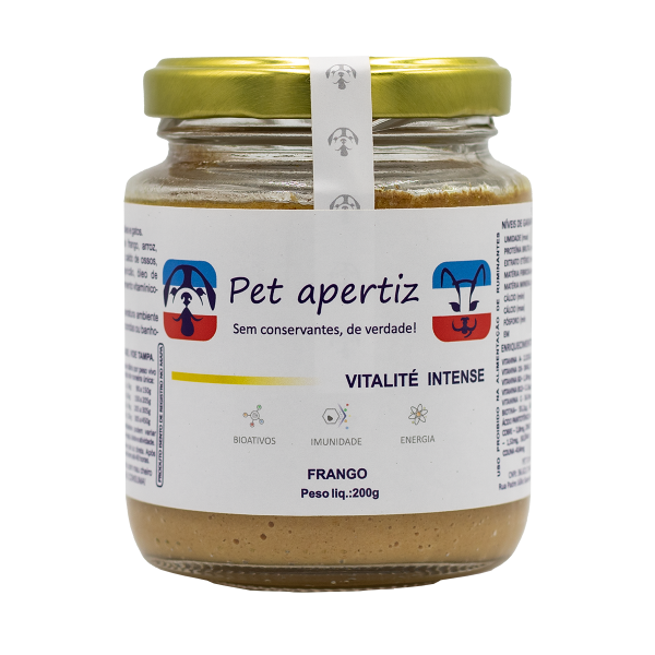 Vitalité Intense para Cães e Gatos Frango 200g