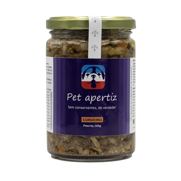 Alimento Completo para Cães Pet Apertiz Cordeiro 325g
