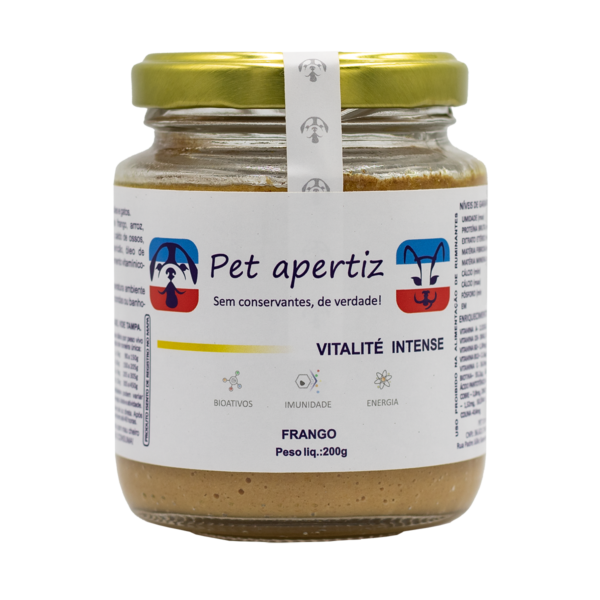 Vitalité Intense para Cães e Gatos Frango 200g